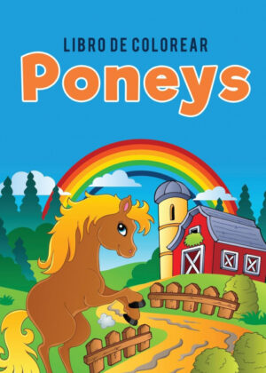 Libro Libro de Colorear Poneys <span> Coloring Pages for Kids </span> - KusiBooks