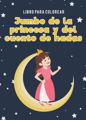Libro Libro para colorear Jumbo de la princesa y del cuento de hadas <span> Coloring Pages for Kids </span> - KusiBooks