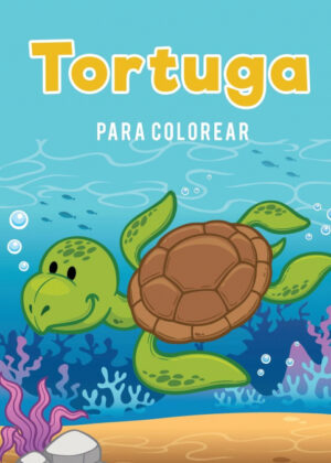 Libro Tortuga para colorear <span> Coloring Pages for Kids </span> - KusiBooks
