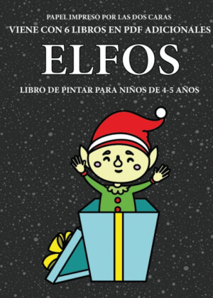 Libro de pintar para niños de 4-5 años (Elfos) <span> Isabella Martinez </span>
