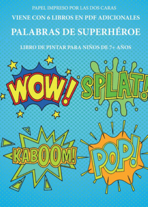 Libro Libro de pintar para niños de 7+ años<span> Isabella Martinez </span> - KusiBooks