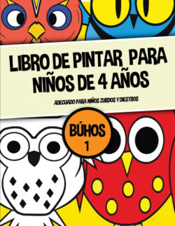 Libro Libro de pintar para niños de 4 años Nicola Ridgeway/James Manning  - KusiBooks
