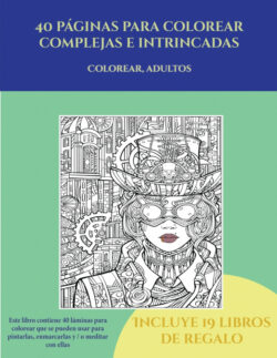 Libro Colorear, adultos Garcia Santiago  - KusiBooks