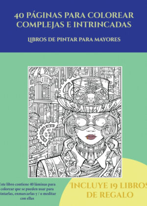 Libro Libros de pintar para mayores<span> Garcia Santiago </span> - KusiBooks