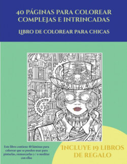 Libro Libro de colorear para chicas Garcia Santiago  - KusiBooks