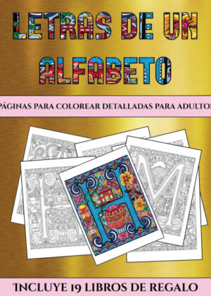 Libro Páginas para colorear detalladas para adultos<span> Santiago García </span> - KusiBooks