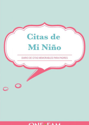 Libro Las citas de mi niño <span> OneFam </span> - KusiBooks