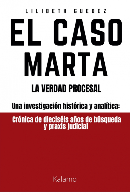 El Caso Marta 1 Libro El Caso Marta - KusiBooks