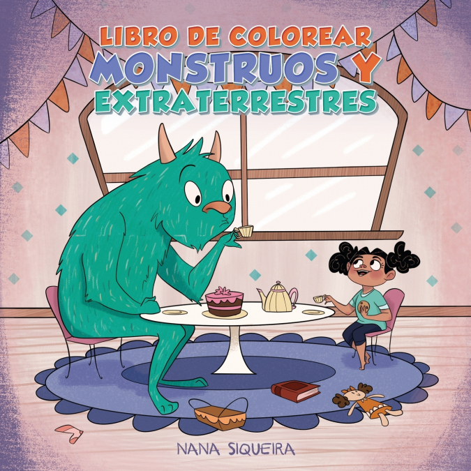 Libro De Colorear Monstruos Y Extraterrestres 1 Libro Libro De Colorear Monstruos Y Extraterrestres - KusiBooks