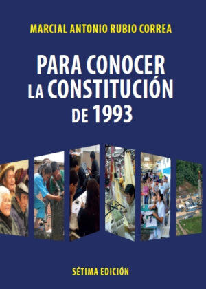 Libro Para conocer la Constitución de 1993 <span> Marcial Rubio Correa </span> - KusiBooks