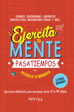 Libro Ejercita tu mente #1  Nóstica Editorial  - KusiBooks
