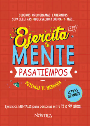 Libro Ejercita tu mente #1 <span> Nóstica Editorial </span> - KusiBooks