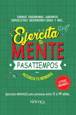 Libro Ejercita tu mente #4  Nóstica Editorial  - KusiBooks