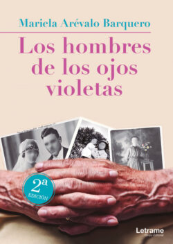 Libro Los hombres de los ojos violeta  Mariela  Arévalo Barquero  - KusiBooks