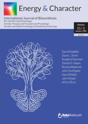 Revista Energy and Character Volumen 11-1 <span> David Boadella </span>