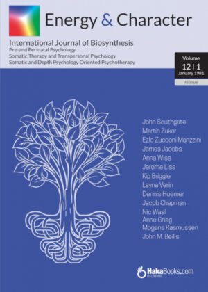 Revista Energy and Character Volumen 12-1 <span> David Boadella </span>