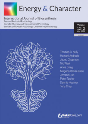 Revista Energy and Character Volumen 12-2 <span> David Boadella </span>