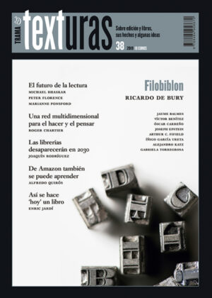 Libro Texturas 38: El futuro de la lectura <span> Varios autores </span> - KusiBooks