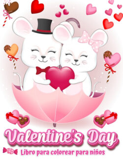 Libro Valentines Day Libro para colorear para niños  Norea Dahlberg  - KusiBooks