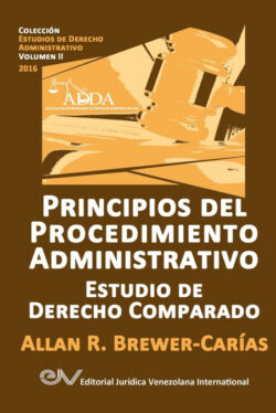 Libro PRINCIPIOS DEL PROCEDIMIENTO ADMINISTRATIVO. Estudio de Derecho Comparado  ALLAN R. BREWER-CARIAS  - KusiBooks