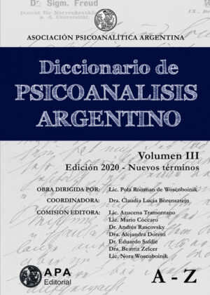 Libro Diccionario de psicoanálisis Argentino Vol. 3 <span> APA Asociación Psicoanalítica Argentina </span> - KusiBooks