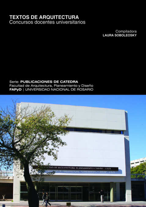 Textos de arquitectura <span> SOBOLEOSKY/LAURA SOBOLEOSKY </span> 1 Textos de arquitectura <span> SOBOLEOSKY/LAURA SOBOLEOSKY </span>