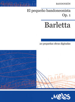 Libro BA11102 - El pequeño bandoneonista Op. 1  Alejandro Barletta  - KusiBooks