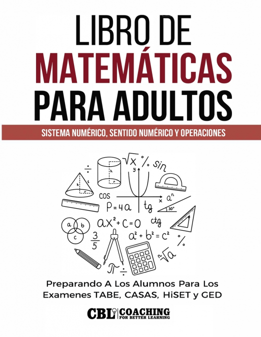 Libro De Matemáticas Para Adultos 1 Libro Libro De Matemáticas Para Adultos - KusiBooks