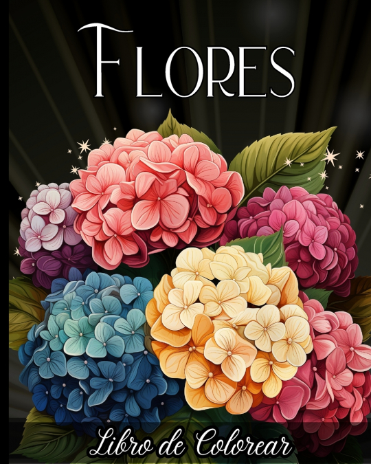 Flores Libro De Colorear 1 Libro Flores Libro De Colorear - KusiBooks