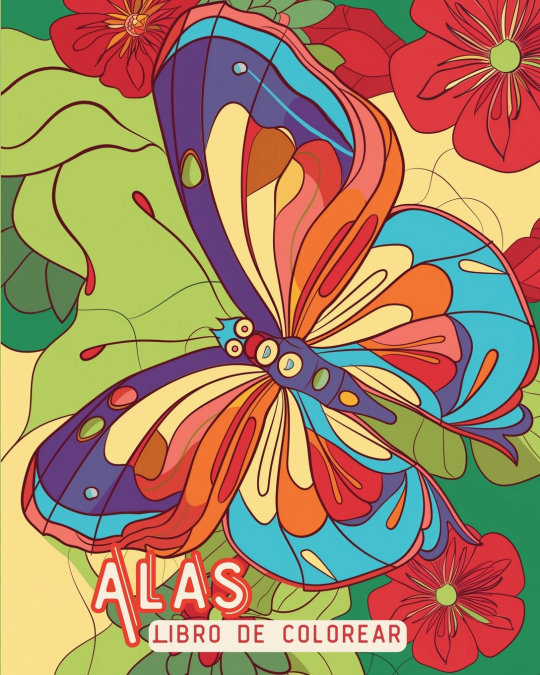 Alas - Libro De Colorear Para Todas Las Edades 1 Libro Alas - Libro De Colorear Para Todas Las Edades - KusiBooks