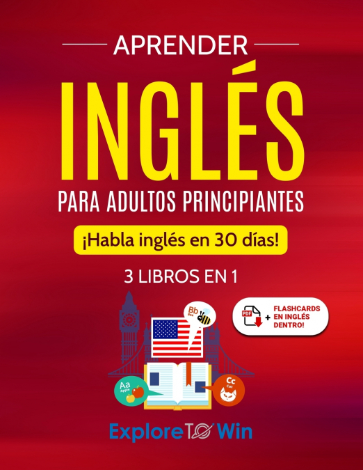 Aprender Inglés Para Adultos Principiantes 1 Libro Aprender Inglés Para Adultos Principiantes - KusiBooks